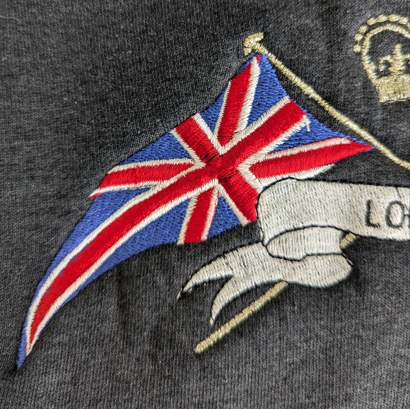 Buckingham London Embroidered Sweatshirt from England Women S/M British Royals - Picture 11 of 14